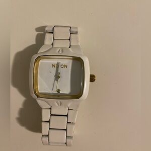 White Nixon watch